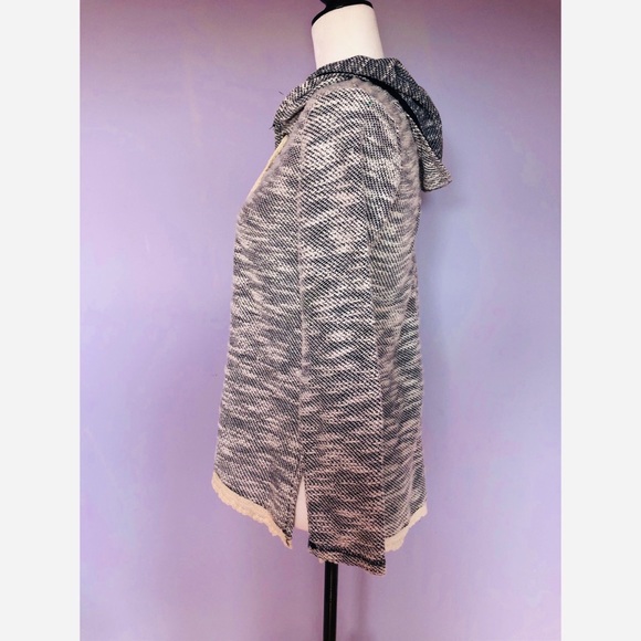 American rag heather grey lace up hoodie - Picture 3 of 5